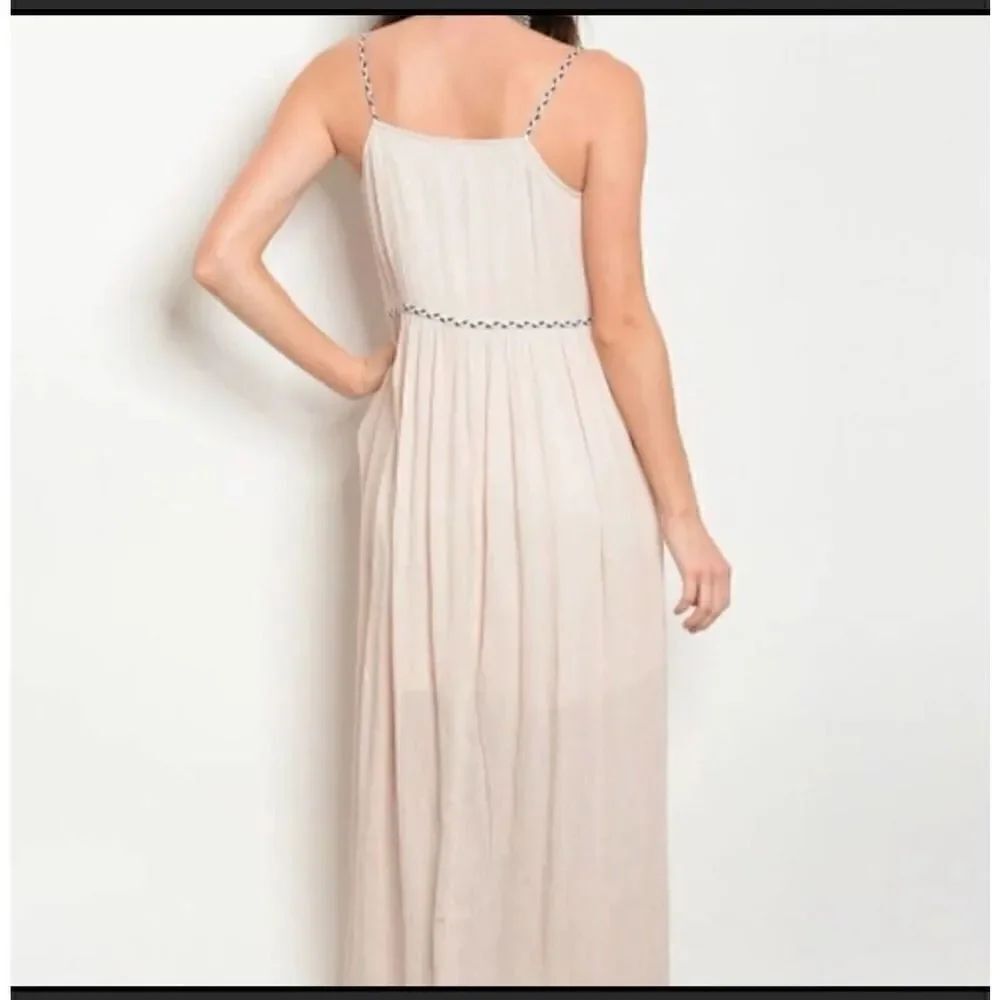 Ina Maxi Prairie Boho Goddess Dress Size Medium - Picture 4 of 16